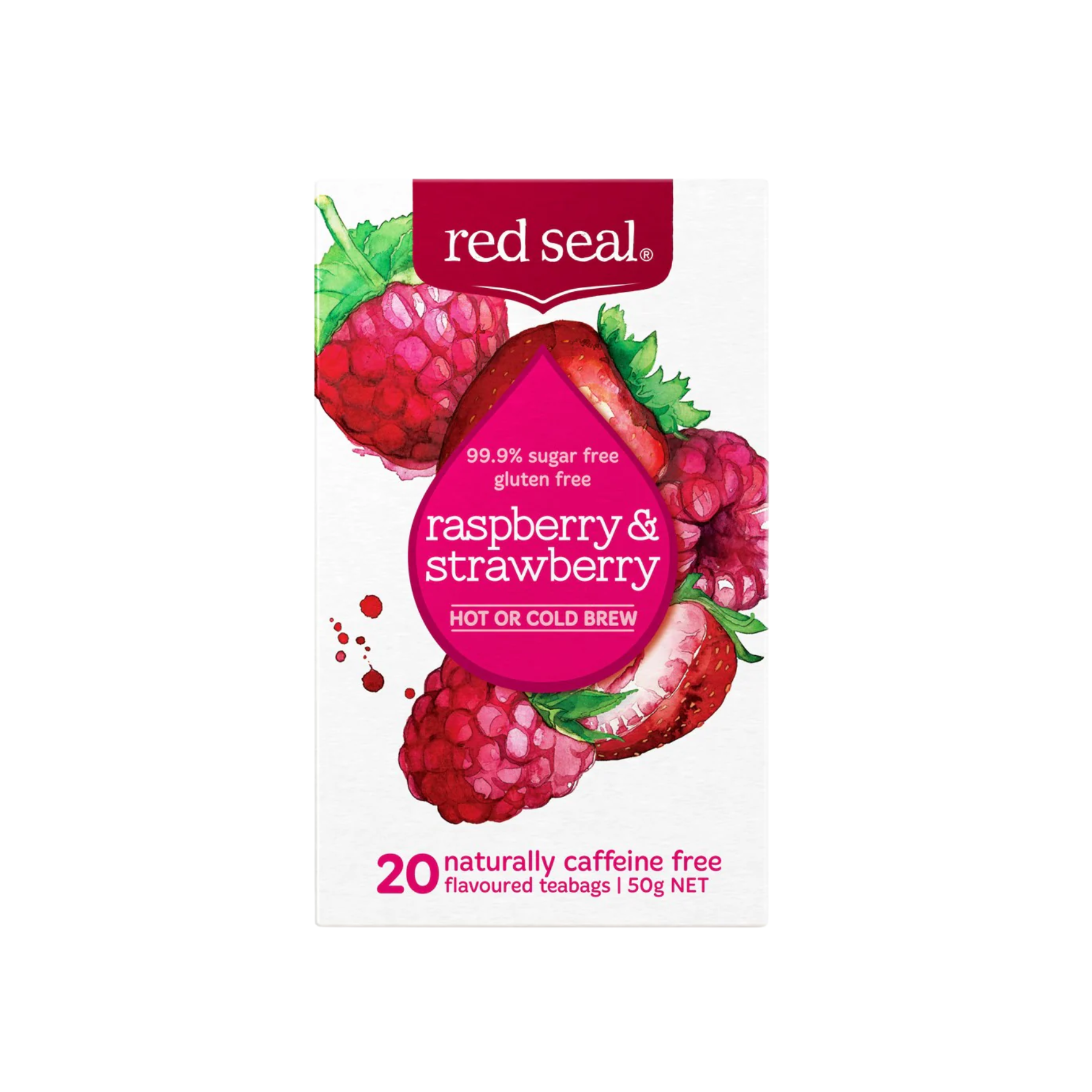 Red Seal Raspberry and Strawberry fruit tea